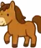 Буква H, пример слова Horse, английский алфавит для детей