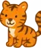 Буква T, пример слова Tiger, легкий английский алфавит онлайн
