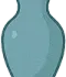 Буква V, пример слова Vase, английский алфавит онлайн