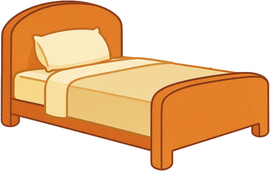 Слово кровать для изучения программы английского языка