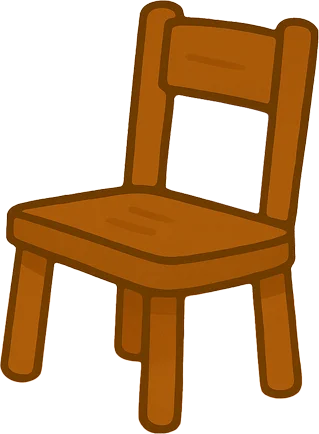 Изучаем слово стул на английском языке