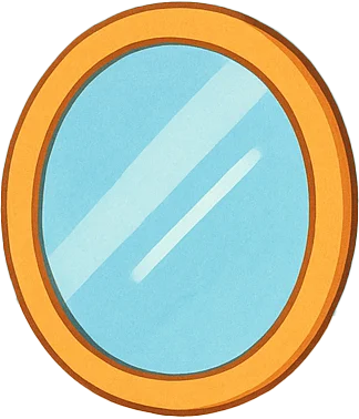 Учим слово зеркало в интерактивной программе английского языка