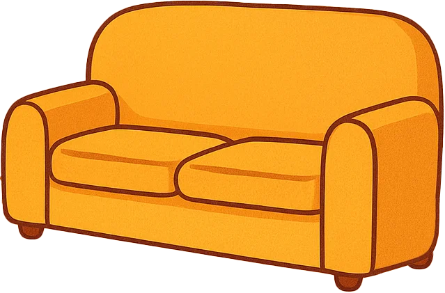 Учим слово диван на английском языке