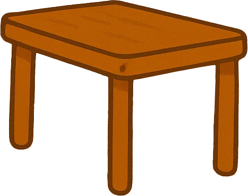 Английский язык для детей - слово стол