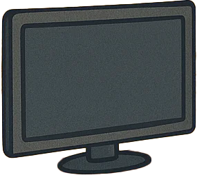 Слово телевизор в обучающей программе для детей