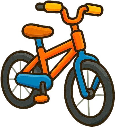 Игрушка велосипед - изучение английского языка для детей онлайн