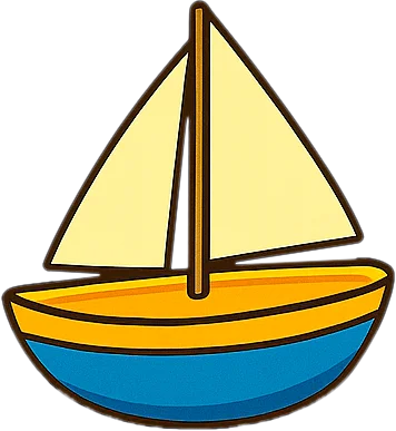 Игрушка кораблик - изучение английского языка для детей онлайн